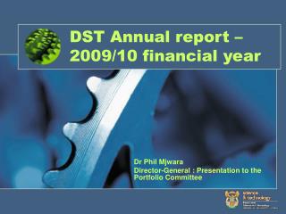 DST Annual report – 2009/10 financial year