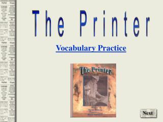 Vocabulary Practice