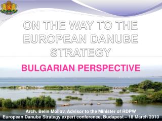 ON THE WAY TO THE EUROPEAN DANUBE STRATEGY