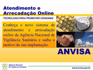 Atendimento e Arrecadação Online