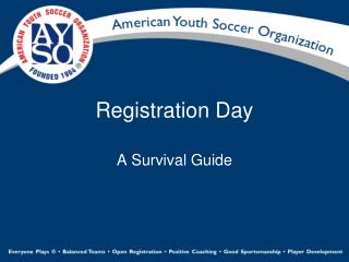 Registration Day