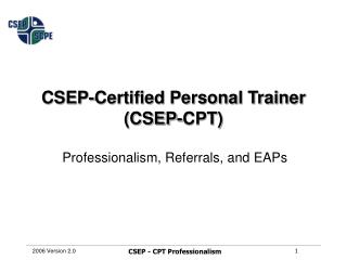 Professionalism, Referrals, and EAPs