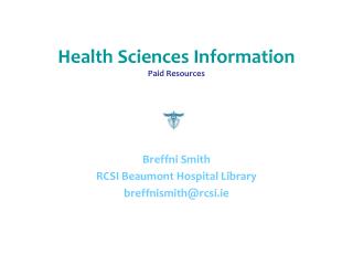 Health Sciences Information Paid Resources
