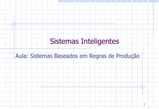 Sistemas Inteligentes