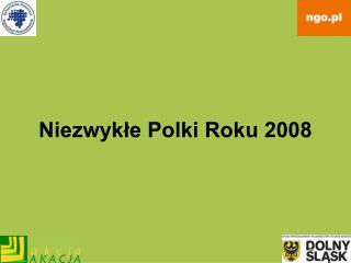 Niezwykłe Polki Roku 2008