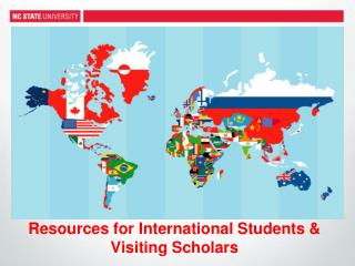 Resources for International Students & Visiting Scholars
