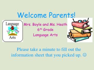 Welcome Parents!