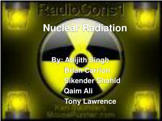 Nuclear Radiation