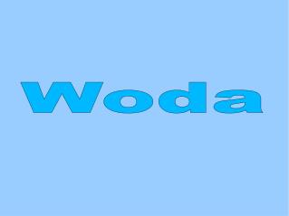 Woda