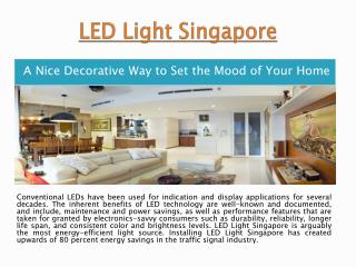 LED Lighting Singapore