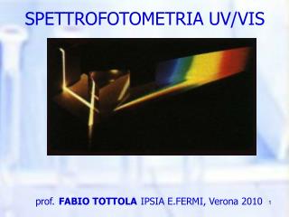 SPETTROFOTOMETRIA UV/VIS