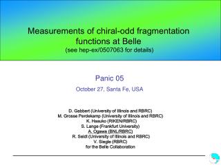 Measurements of chiral-odd fragmentation functions at Belle