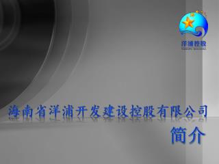 海南省洋浦开发建设控股 有限公司