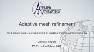 Adaptive mesh refinement