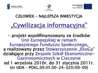 CZŁOWIEK – NAJLEPSZA INWESTYCJA