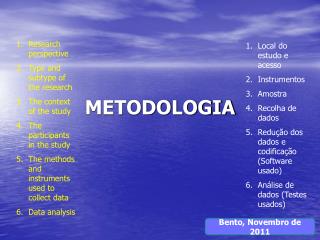 METODOLOGIA