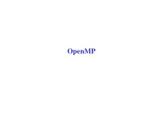 OpenMP