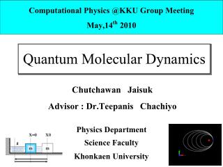 Quantum Molecular Dynamics