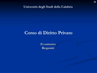 Università degli Studi della Calabria