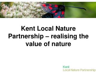 Kent Local Nature Partnership – realising the value of nature