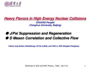 Heavy Flavors in High Energy Nuclear Collisions