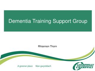 Dementia Training Support Group