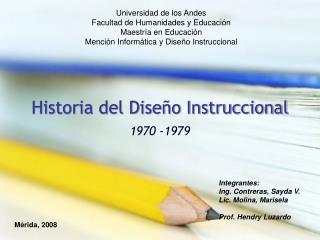 Historia del Diseño Instruccional