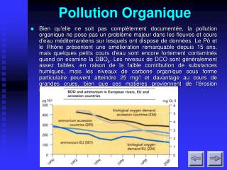 Pollution Organique