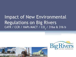 Big Rivers Electric Corporation Service Area