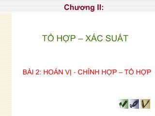 Chương II: