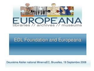 EDL Foundation and Europeana