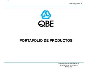 PORTAFOLIO DE PRODUCTOS