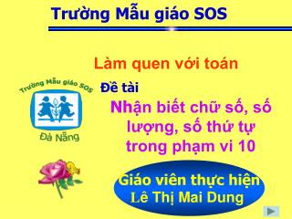 Làm quen với toán