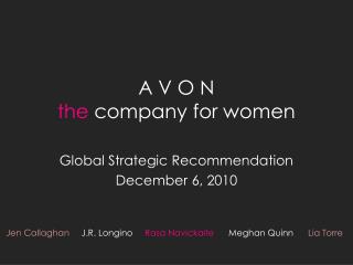 A V O N the company for women