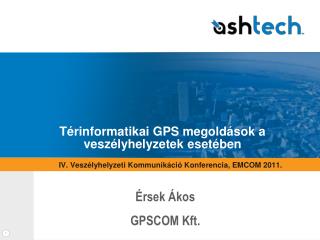 Térinformatikai GPS megoldások a veszélyhelyzetek esetében