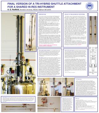 FINAL VERSION OF A TRI-HYBRID SHUTTLE ATTACHMENT FOR A SHARED HI-RES INSTRUMENT
