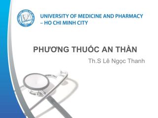 PHƯƠNG THUỐC AN THẦN