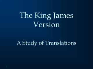The King James Version