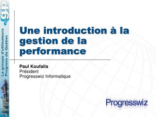Une introduction à la gestion de la performance