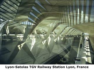 Lyon-Satolas TGV Railway Station Lyon, France