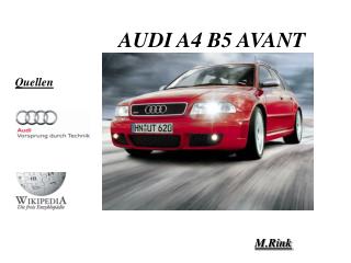 AUDI A4 B5 AVANT