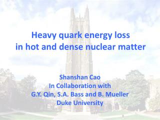 Heavy quark energy loss in hot and dense nuclear matter