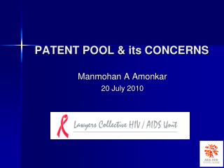 PATENT POOL &amp; its CONCERNS