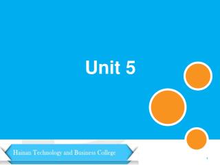 Unit 5