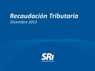 Recaudación Tributaria