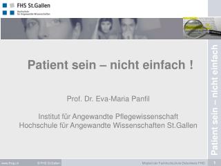 Patient sein – nicht einfach