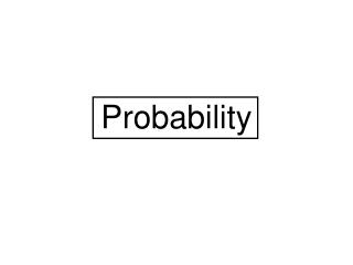 Probability