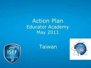 Action Plan Educator Academy May 2011