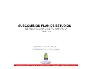 SUBCOMISION PLAN DE ESTUDIOS
