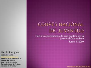 CONPES Nacional de Juventud